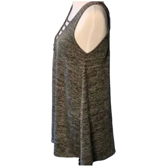 Lucy Love Women’s Grey Tank Top size M - Picture 3 of 5